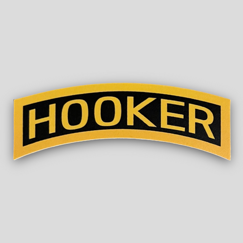 Hooker Tab Sticker